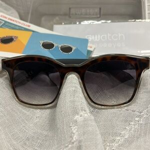 Vintage Swatch sunglasses with original box and paperwork